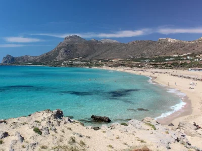 RENT A CAR FROM CHANIA AND EXPLORE FALASARNA: THE WILD BEAUTY OF CRETE