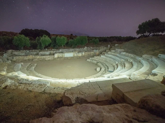ANCIENT CITY OF APTERA CHANIA: RENT A CHEAP CAR TAKE A DIP IN TIME!